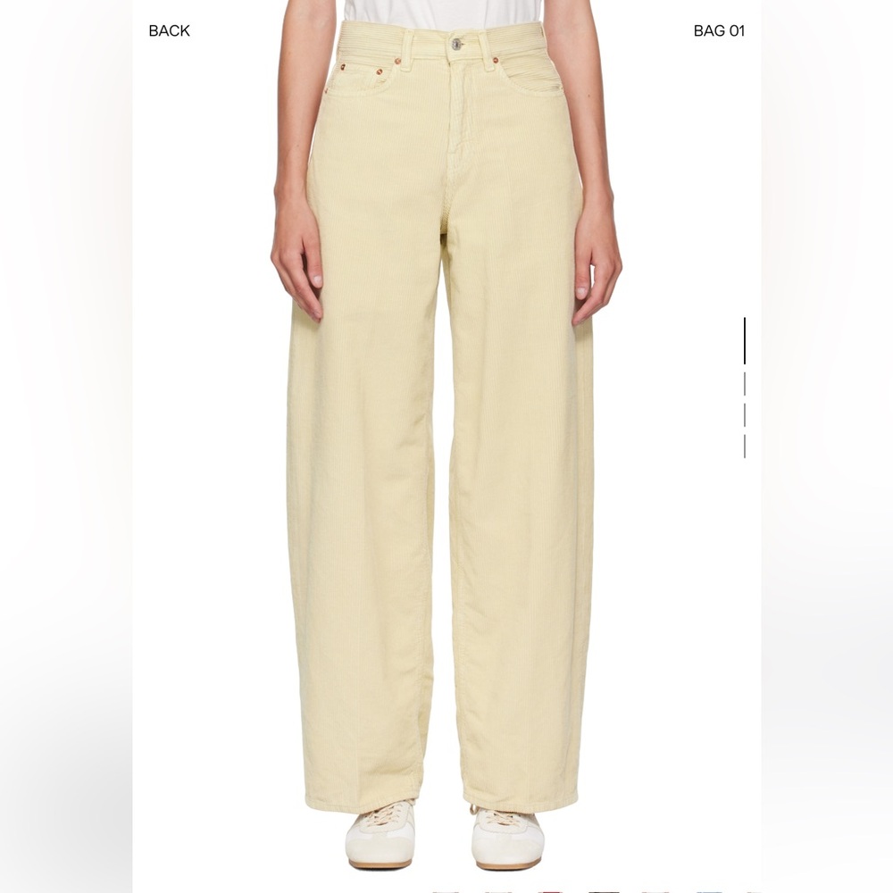 6397 women’s roomy jean parsnip corduroy